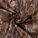 Böttger Stoffenwinkel - bruin zwart camel stretch katoen met fantasie digitale print - 58722