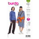 Böttger Stoffenwinkel - jurk en blouse (maat 34-44) Burda 5879 - Burda5879