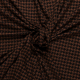 Böttger Stoffenwinkel - zwart bruin pied de coque jersey cashmere touch  - 59045