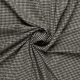 Böttger Stoffenwinkel - off white zwart geruit Shetland tweed zuiver wol - 59329