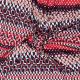 Böttger Stoffenwinkel - stretch tricot met rood blauw wit grafisch dessin - JS60009