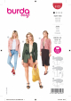 Böttger Stoffenwinkel - jasje (maat 34-44) Burda 6123 - burda6123