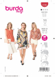 Böttger Stoffenwinkel - tuniek (maat 34-44) Burda 6126 - burda6126