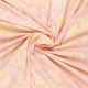 Böttger Stoffenwinkel - pastel roze geel fantasie dessin satijnkatoen met stretch italiaans import - 61324