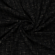 Böttger Stoffenwinkel - zwart wit chenille tweed stof Italiaans import - 61726