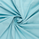 licht turquoise satijn katoen stof met stretch 