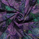 Böttger Stoffenwinkel - lila abstract bedrukt stretch zijde stof Italiaans import - 63452