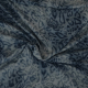 Böttger Stoffenwinkel - donkerblauw viscose stof met animal dessin - 63756