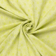 wit limoen groen jacquard met bloemen Italiaans import