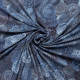Böttger Stoffenwinkel - blauw indigo punta milano mandala gebloemd bedrukt stof - 65203