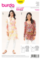 Böttger Stoffenwinkel - tuniek en blouse (maat 36-48) Burda 6683 - burda6683