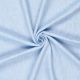 Böttger Stoffenwinkel - lichtblauw melee visgraat linnen katoen stof - 62888