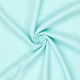 Böttger Stoffenwinkel - licht turquoise melee visgraat linnen katoen stof - 62890