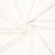 gebroken wit bamboe recycled polyester mix stof met stretch