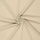 zandkleurig bamboe recycled polyester mix stof met stretch