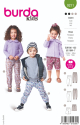 Böttger Stoffenwinkel - broekje (maat 86-122) Burda 9211 - Burda9211