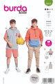 Böttger Stoffenwinkel - hoodie (maat 140-176) Burda 9213 - Burda9213