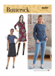 Böttger Stoffenwinkel - jurk, top, rok en broek (maat L-XXL) Butterick 6859 - B6859-ZZ