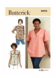 Böttger Stoffenwinkel - blouse (maat 46-54) Butterick 6896 - B6896-W2