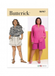 Böttger Stoffenwinkel - blouse en short - Butterick 6947 - B6947