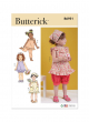 Böttger Stoffenwinkel - jurkje, topje en broekje - Butterick 6951 - B6951
