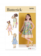 Böttger Stoffenwinkel - jurkje, topje en broekje - Butterick 6952 - B6952