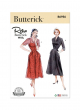 Böttger Stoffenwinkel - jurk - Butterick 6956 - B6956