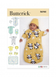 Böttger Stoffenwinkel - baby benodigdheden - Butterick 6968 - B6968