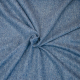 Böttger Stoffenwinkel - blauw melee tweed stof italiaans import - 62138