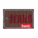 Böttger Stoffenwinkel - strijk embleem jeans basic, bruin - 013.8658V10