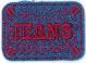 Böttger Stoffenwinkel - strijk embleem jeans red met - 013.8676V9
