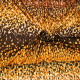 Böttger Stoffenwinkel - bruin oranje room abstract dessin viscose stretch tricot stof italiaans import - 62201