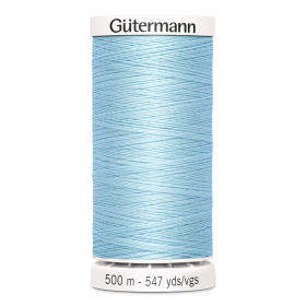 lichtblauw (195) naaigaren - 500 meter
