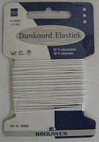 ReStyle Dunkoord Elastiek, 4m/1,4mm, wit