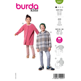 jas (maat 104-146) Burda 9207