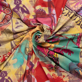 stretch tricot stof l'ermitage