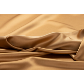 goudkleurig satin duchesse