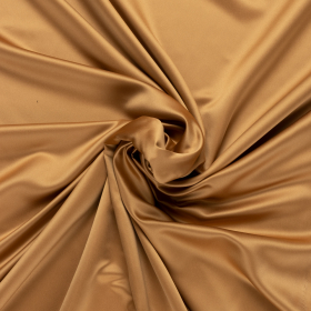 goudkleurig satin duchesse