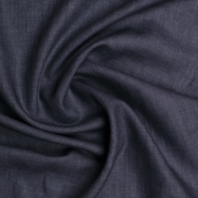 donkerblauw zuiver linnen delave
