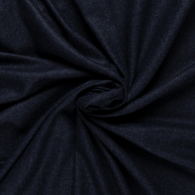 donker denimblauw melee Shetland tweed zuiver wol