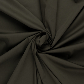 mos groen satijn katoen viscose met stretch