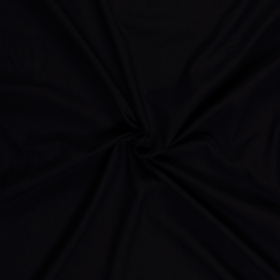 zwart linnen de luxe kreukarm 