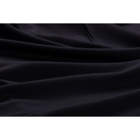 donkerblauw wol terlenka crepe