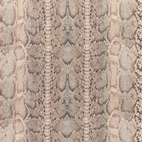 beige jacquard met bruin grijs snake dessin bedrukt italiaans import