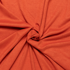 warm oranje angoralook jersey stretch 