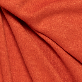 warm oranje angoralook jersey stretch 