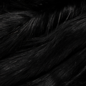zwart grijs melange fancy fur imitatiebont 