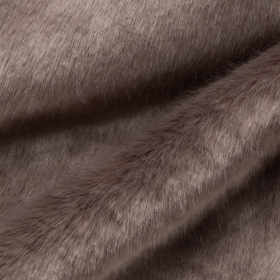 taupe grijs melee fancy fur imitatiebont 