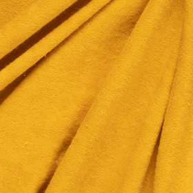 warm geel tricot badstof