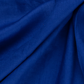 admiraal blauw gewassen linnen